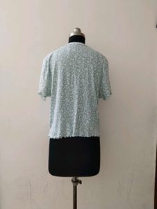 zudio plus size Floral Print Top