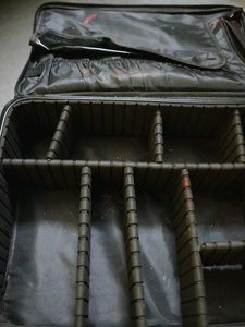 Black Makeup Organizer Bag