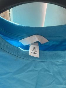 Blue T-Shirt Dress