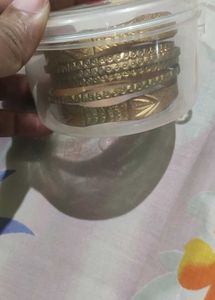 Golden bangles