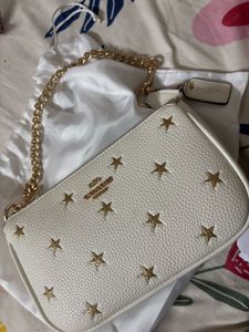 White Nolita Stars - Coach Bag