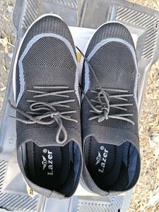 Lazer Black Casual Shoes