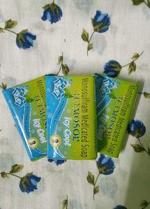 Tetmosol Icy Cool Soap (set of 3)