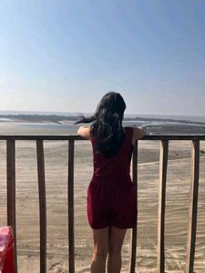 Maroon Romper