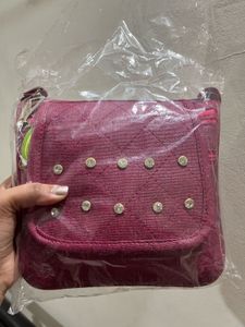 new Maroon Crossbody Bag