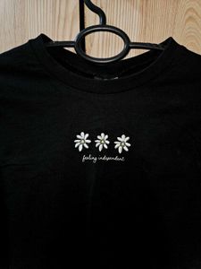 H&amp;M Divided - Cotton Crop Sweatshirt