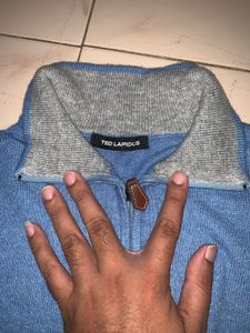 Blue Pullover Sweater
