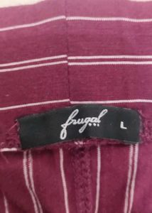 Maroon Fit Jeggings