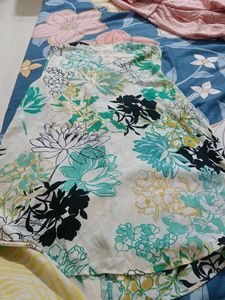 Top with White, green, black Colour ( Multi Colou