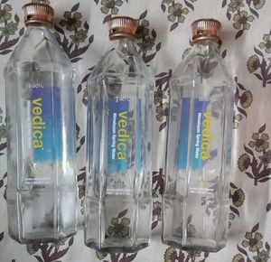VEDICA Glass Water Bottle