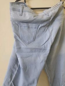 Light Wash Denim Jeans Women