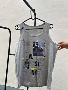 Gray VLST NY Tank Top