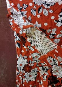 Brown A Line Gown