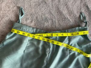 Libas Light Blue Embroidered Trousers