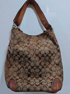 Vintage Coach Large Hobo