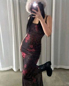Brand New (Newme) Abstract Printed Maxi Dress