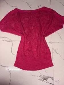 Pink Knitted Top