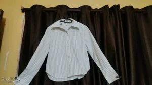 Striped Button-Down Shirt