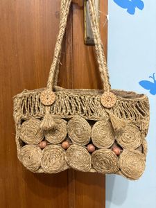 Hand Woven Jute Bag