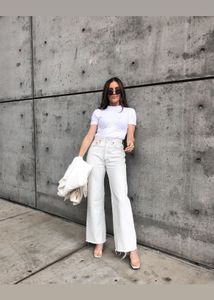H&M High Waist Flared Jeans