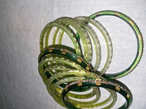 Bangles With 3 Kadas