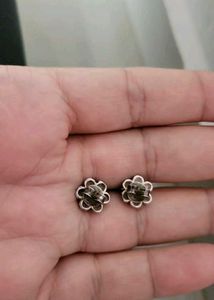 Sterling Silver 92.5 Berry Stud Earrings