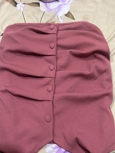 Tube Top - PEACH- L Size