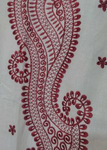 White Colour Pure Cotton Punjabi Like New Size 42