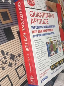 Quantitative Aptitude Book