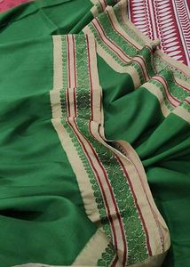 Elegant non zari silk saree