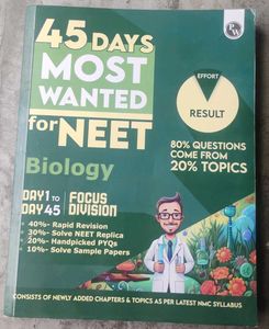 NEET Biology PHYSICS CHEMISTRY- 45 Days