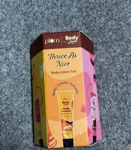 Plum Body Lotion Trio