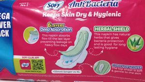 Sofy Sanitary Pads - XL + 44 Pieces