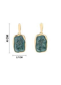 Emerald Luxury Gold Earrings