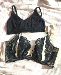 2 Bra Combo- Lace+Sports XS