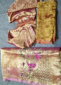 Embroidery Saree For Women