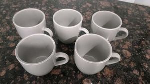 Gray Coffee Mugs (Set Of 5)