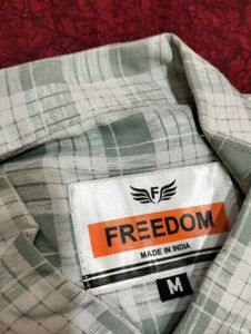 Freedom Plaid Shirt - Size M