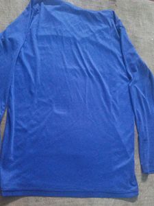 Full Sleeve Blue Summer T Shirt