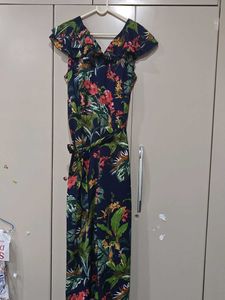 Floral Print Jumpsuit