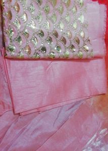 Peach Colour Long Skirt
