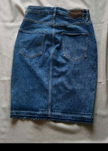 Denim Mini Skirt