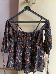 Floral Off-Shoulder Top