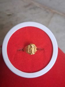 New Born Baby Gold Ring O To 2 Yer