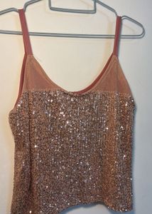 Sparkling Sequin Party Top