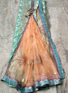 Pre-Pleated Saree