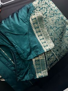 Brand New Green Banarsi Saree