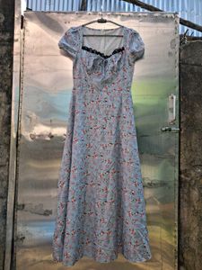 Floral Milkmaid Maxi Dress