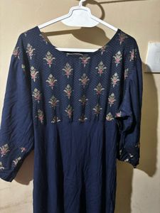 Elegant Navy Blue Kurta - 5XL