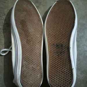 White Canvas Sneakers